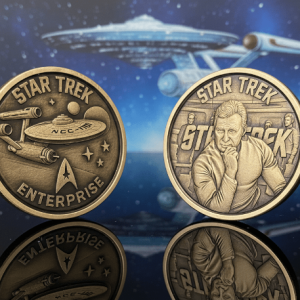 Star Trek 40mm collectible coin